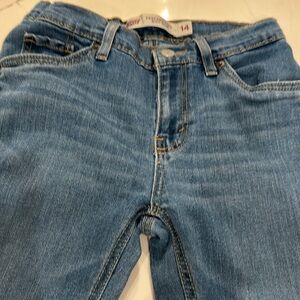Levi Strauss Denim Jeans 511 for big boys .size 14 w 27 L 29